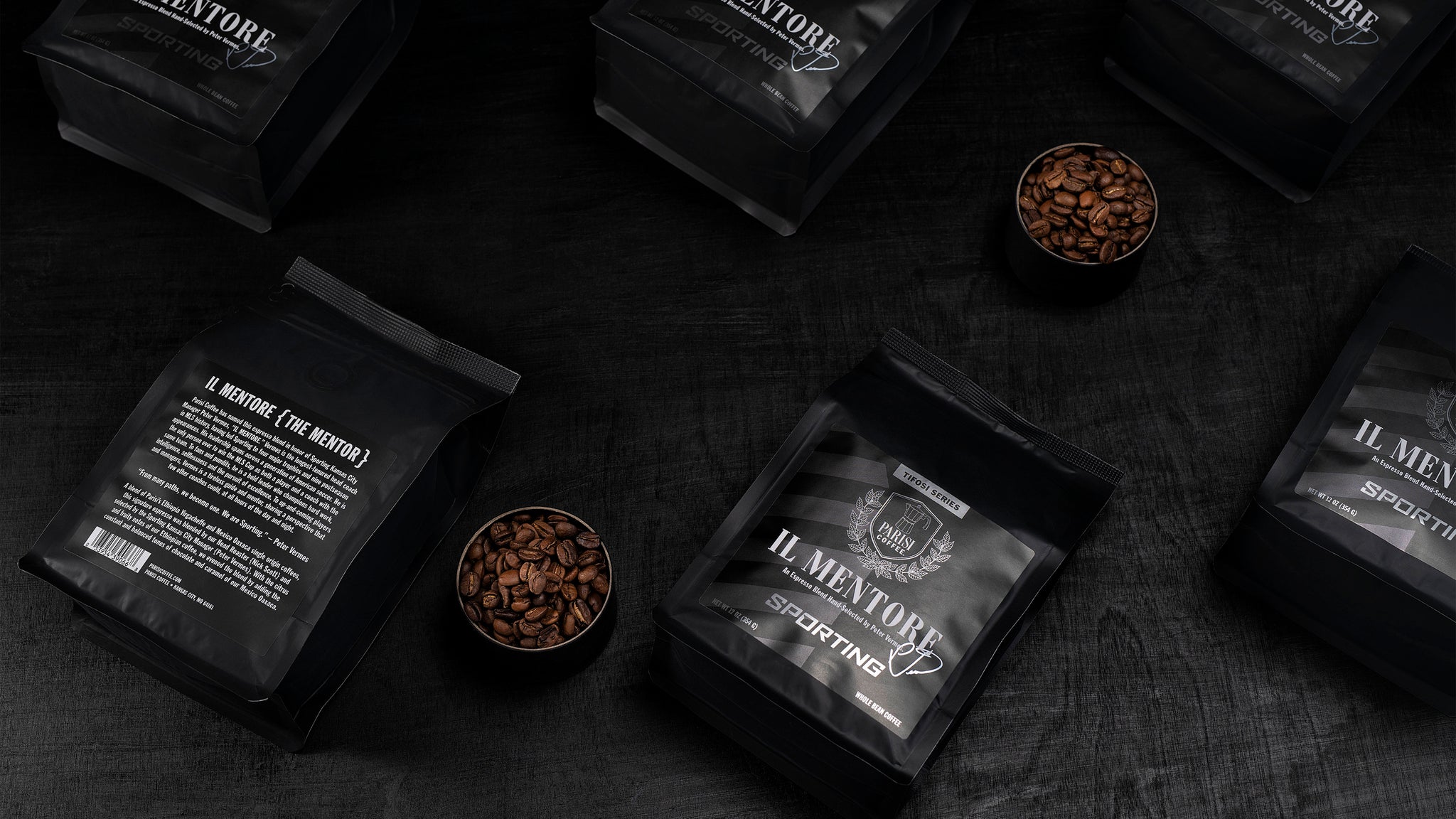 Sporting KC and Parisi Coffee team up for Manager Peter Vermes “Il Mentore” Espresso Blend