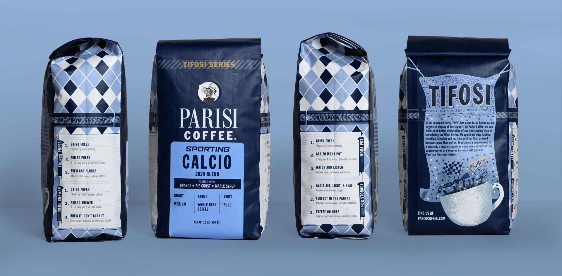 Sporting Kansas City and Parisi Coffee to release Sporting Calcio 2020 Blend in new Tifosi Series