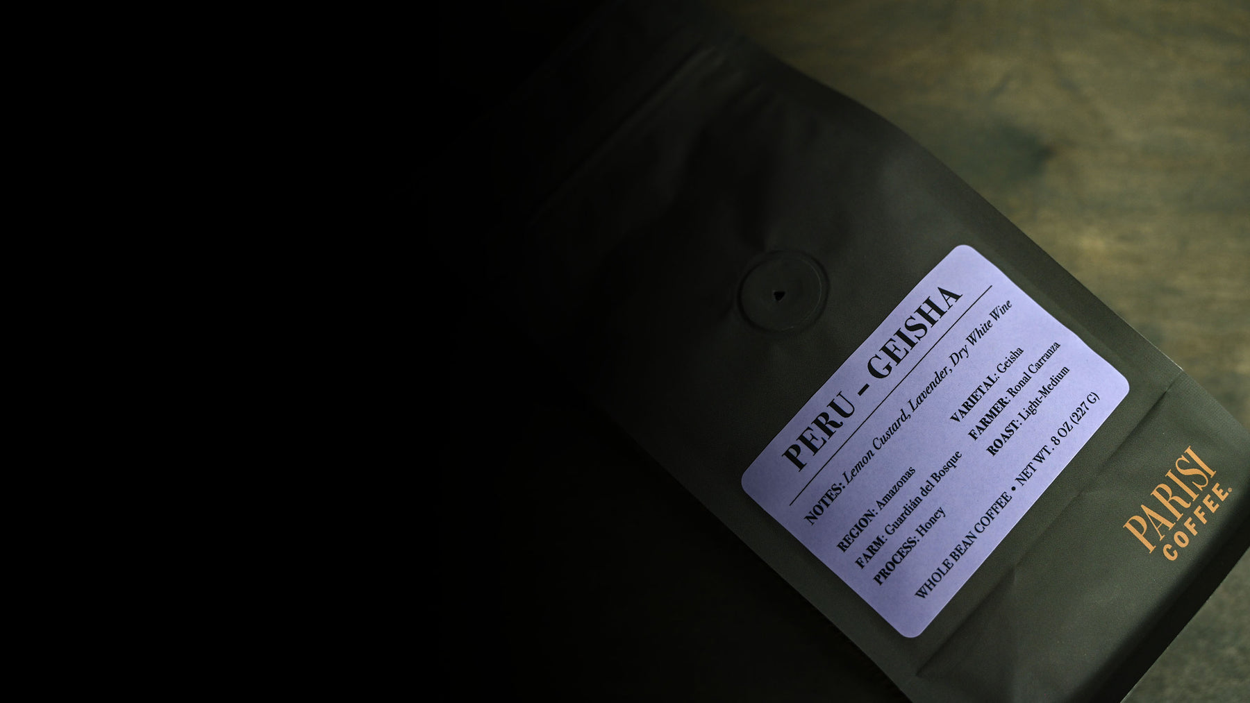 Peru Geisha, Honey Processed