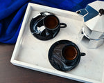 Load image into Gallery viewer, Handmade Demitasse Cup and Saucer

